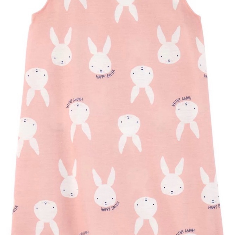 Carter's Pink Bunny Print Nightgown